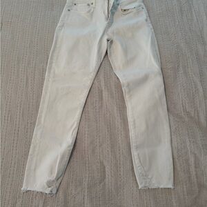Agolde White Denim Jeans